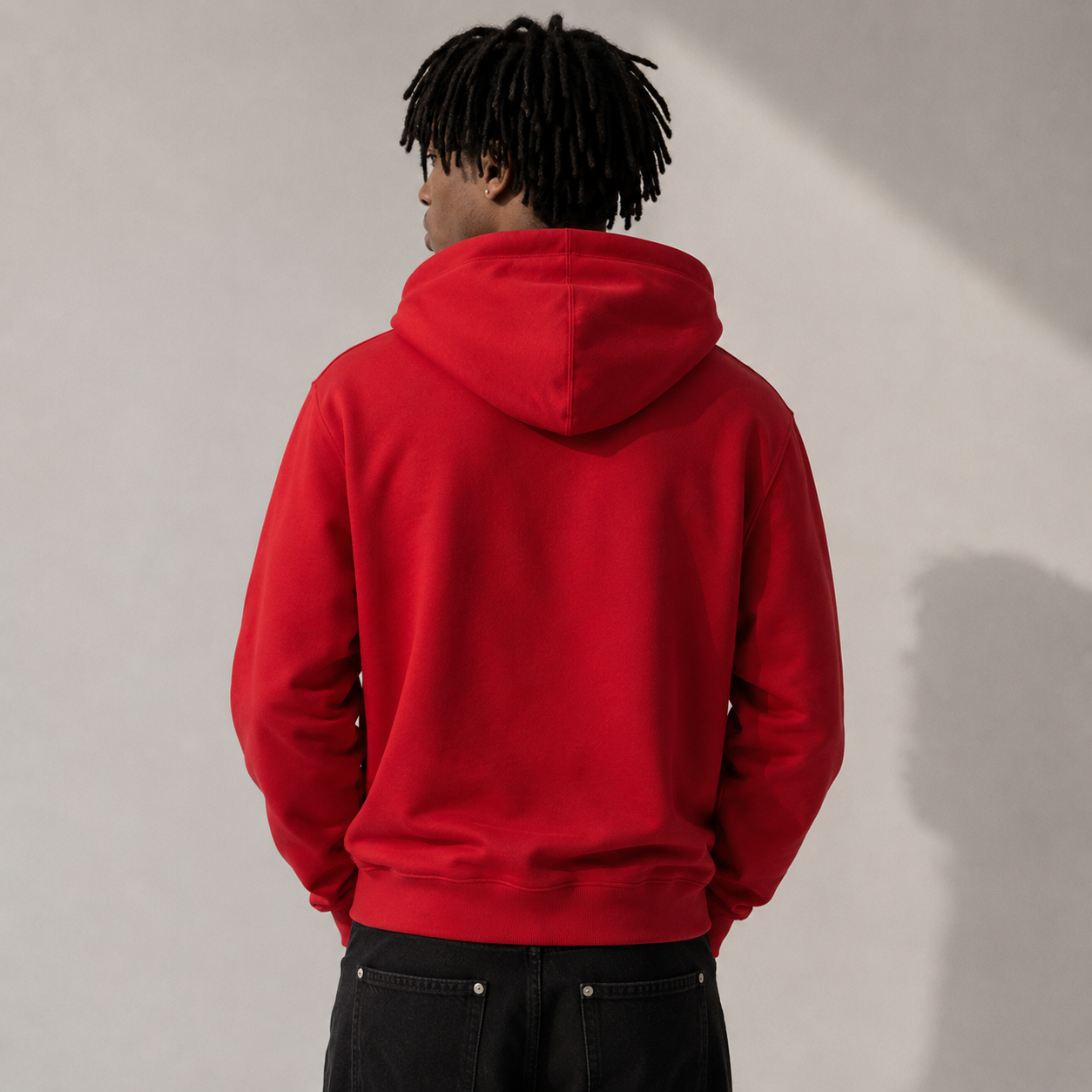 350gsm Red Hoodie