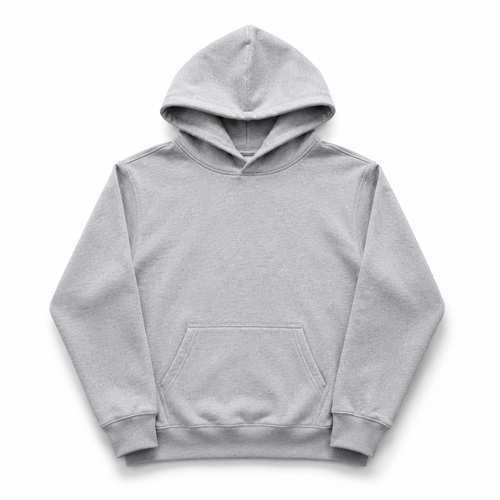 350gsm Grey Hoodie