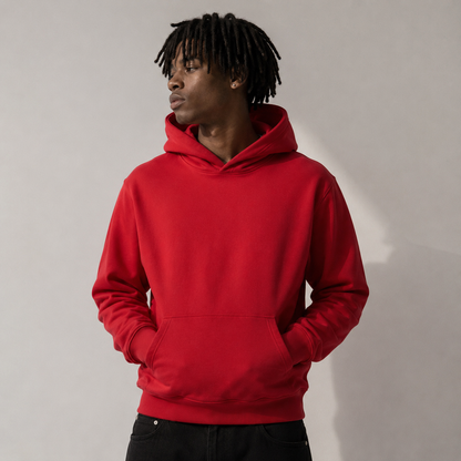 350gsm Red Hoodie