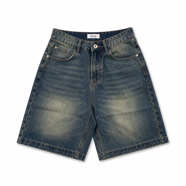 Blue Wash Jorts