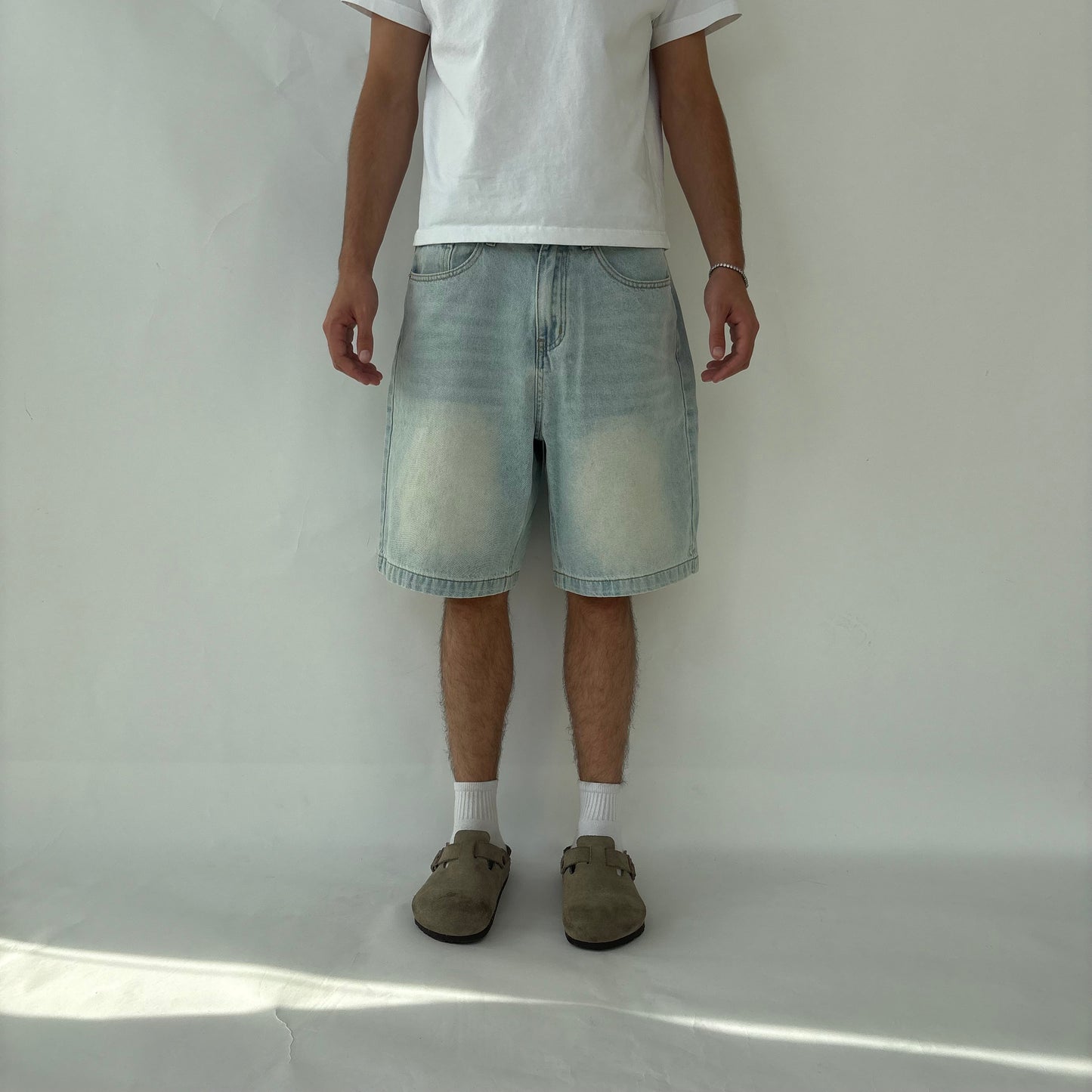 Light Blue Jorts