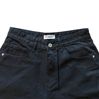 Black Selvedge Jorts